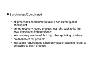 Comprehensive Fault Tolerance and Recovery Techniques in Distributed ...