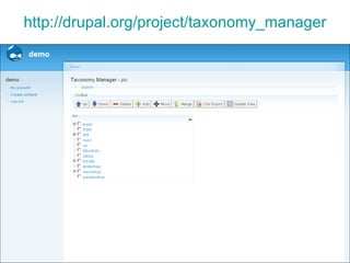 http:// drupal.org/project/taxonomy_manager 