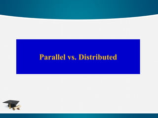Parallel vs. Distributed
 