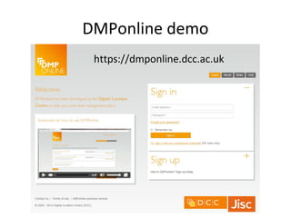DMPonline demo
https://dmponline.dcc.ac.uk
 