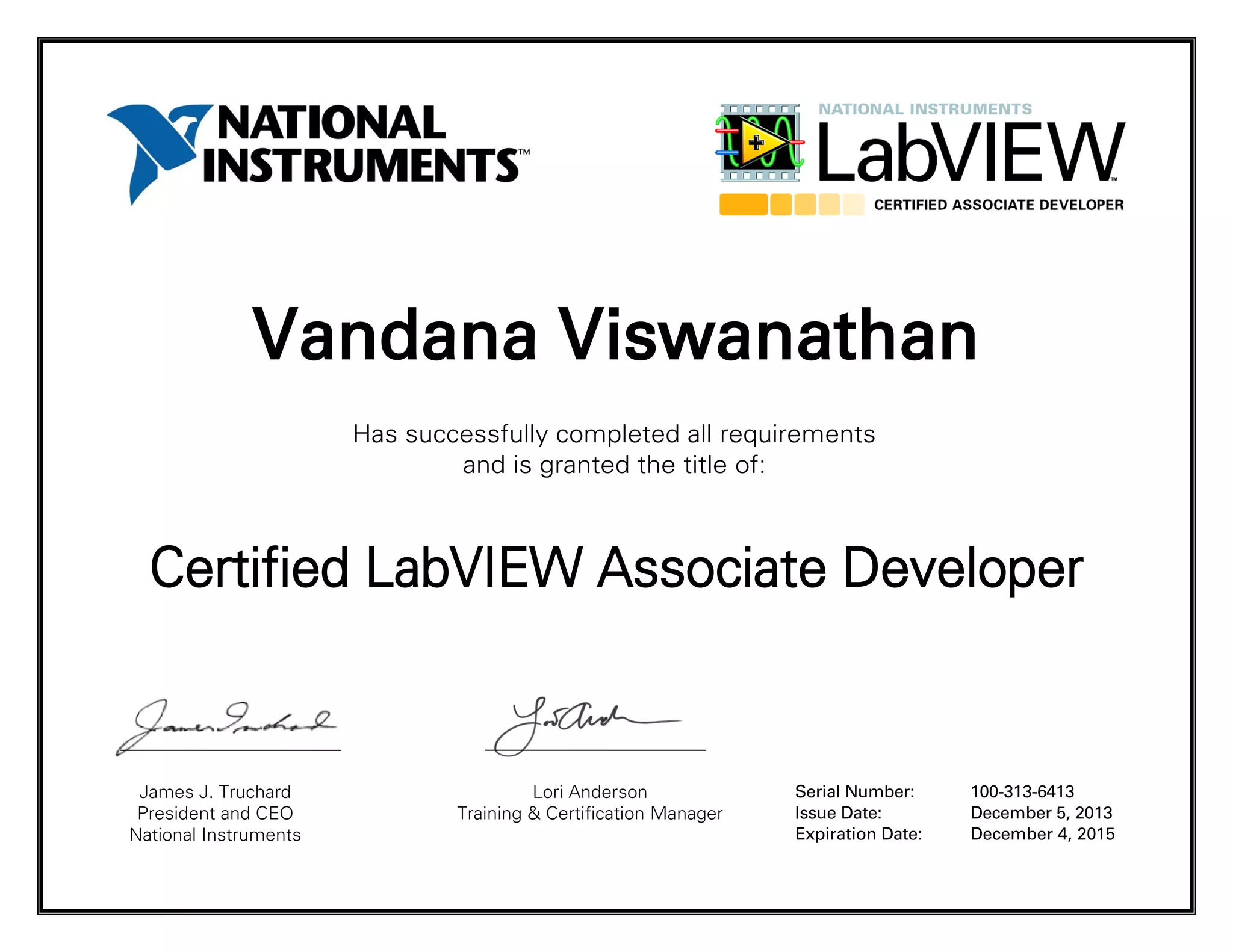 CLAD certificate | PDF