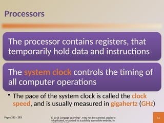 Discovering Computers Chapter 03 Computing Components | PPTX