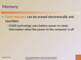 Discovering Computers Chapter 03 Computing Components | PPTX
