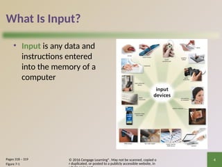 Discovering Computers Chapter 04 Input and Output | PPTX