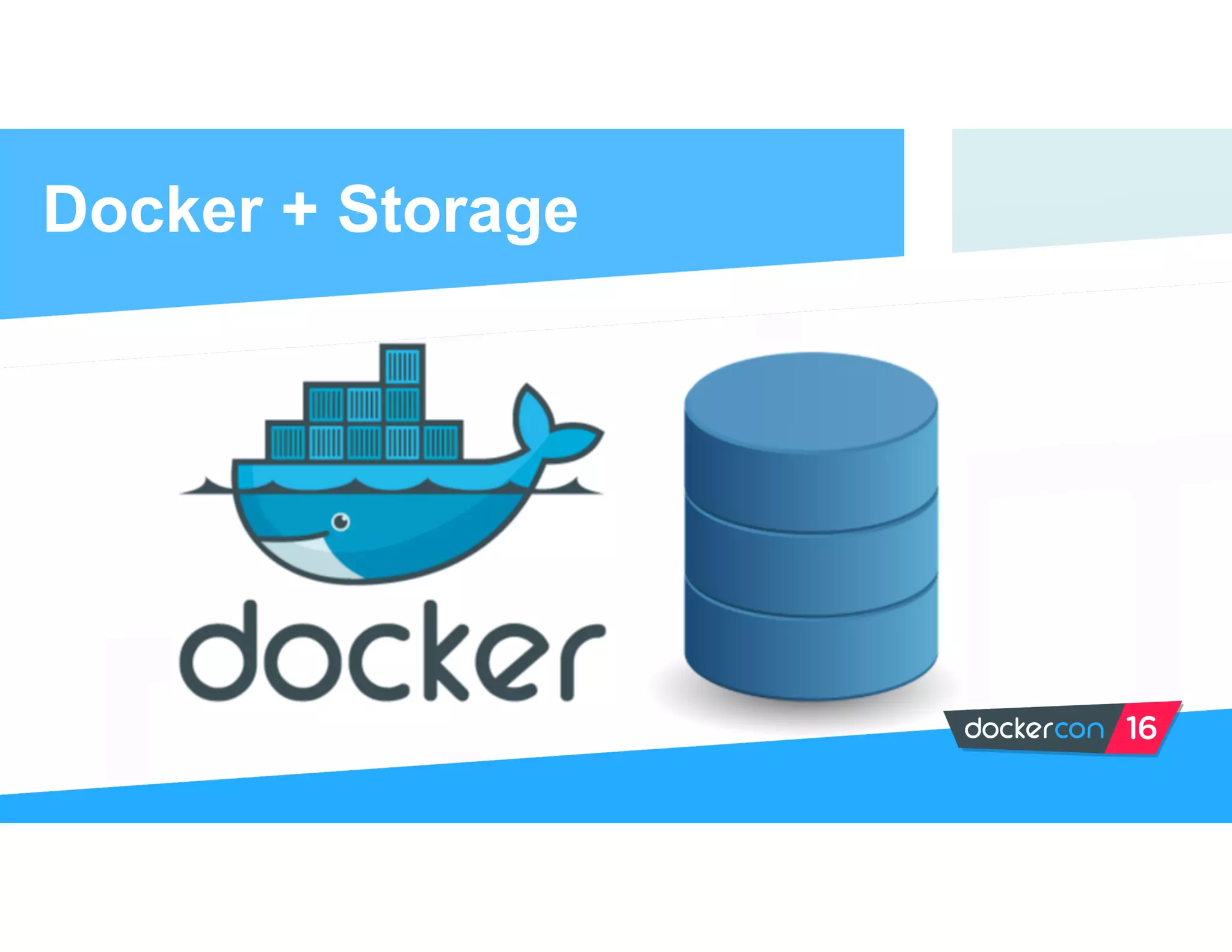 Docker + Storage
