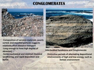 What Are Rounded Particles Like With Rocks Understanding the sedimentary rocks - Geotalk 2 (MGSS) | PDF