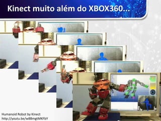 Kinect muito além do XBOX360...




Humanoid Robot by Kinect
http://youtu.be/w8BmgtMKFbY
 