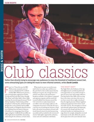 Classical Music Magazine - Classical Clubnights