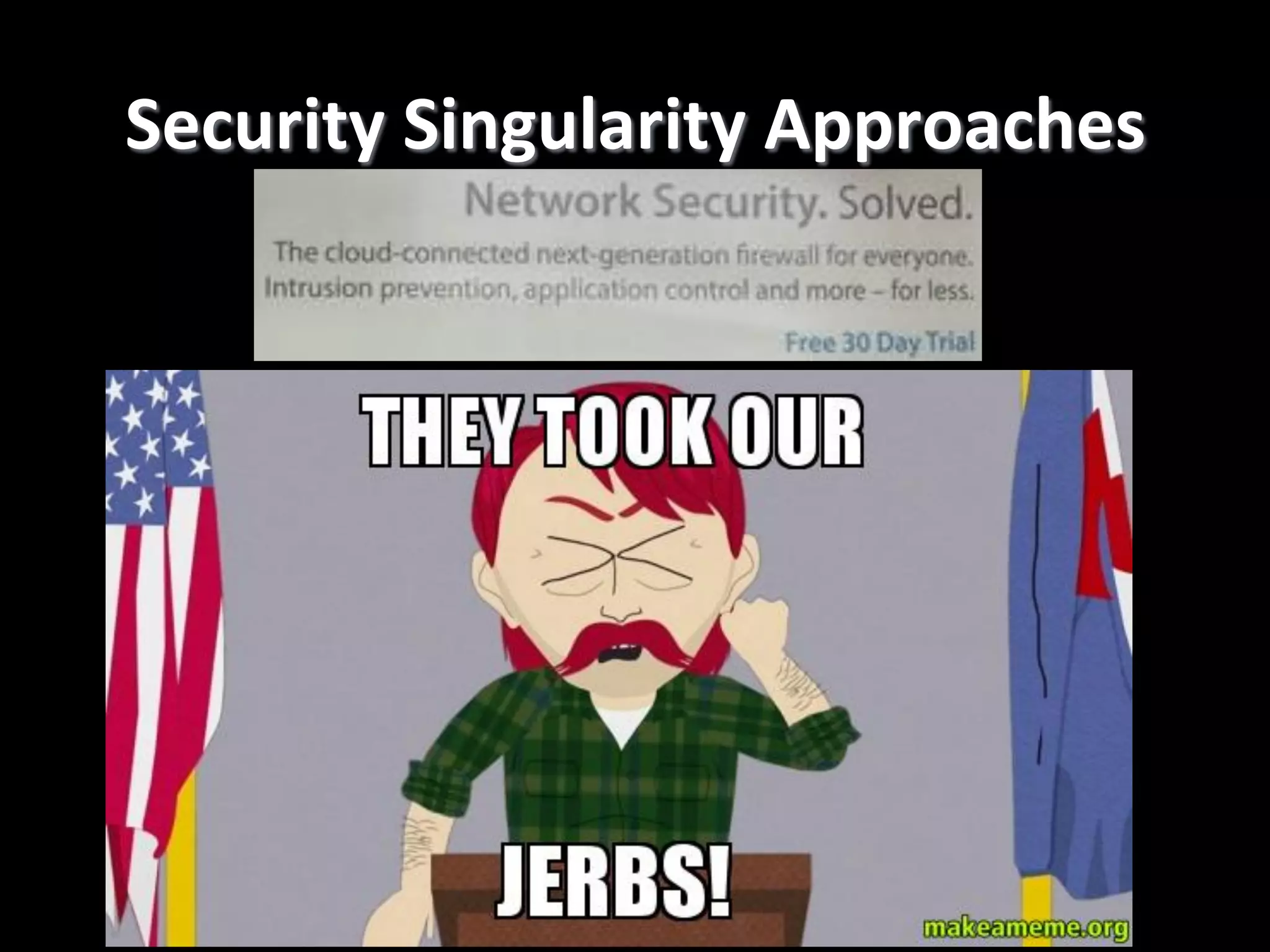 Security  Singularity  Approaches   