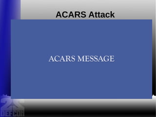 ACARS Attack
 