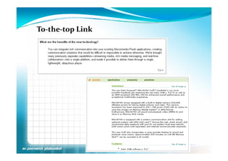 To‐the‐top Link
 