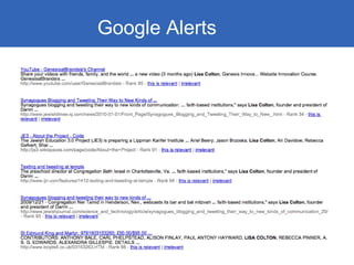 Google Alerts 