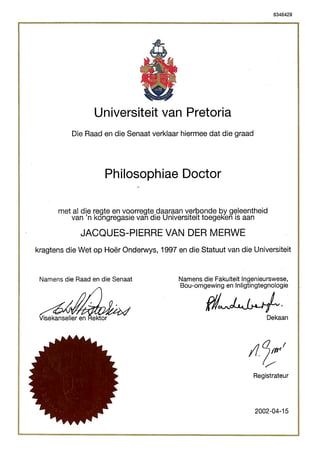 JVDM PhD