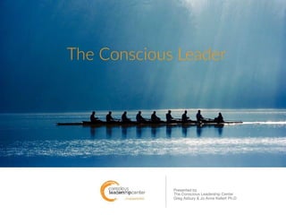 The Conscious Leader
Presented by 

The Conscious Leadership Center

Greg Asbury & Jo Anne Kellert Ph.D
 