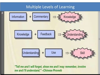Multiple Levels of Learning
 