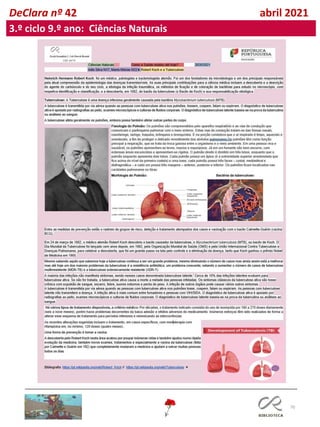 70
DeClara nº 42 abril 2021
3.º ciclo 9.º ano: Ciências Naturais
 