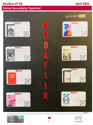 97
DeClara nº 42 abril 2021
Continua…
Ensino Secundário: Espanhol
 