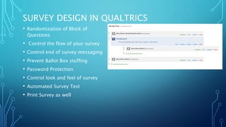 Qualtrics Introduction | PDF