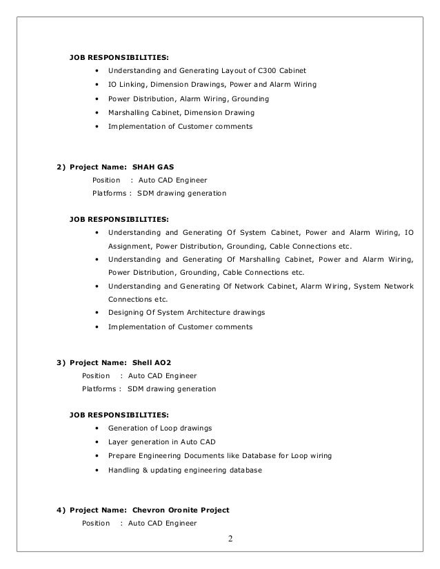 CAD Designer CV Bhagyashri
