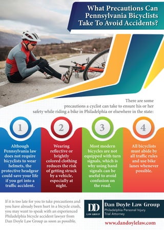 What Precautions Can Pennsylvania Bicyclists Take To Avoid Accidents?