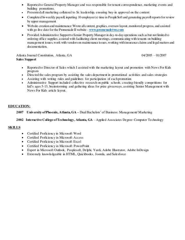 contract coordinator resume