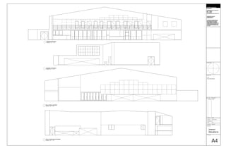 Rev Date Description
Project Title
project
River Valley Market
Issue Date:
Drawn By:
Checked By:
Project ID:
Drawing No.
Project North
1 ##/##/#### Progress
Sheet Title
Scale:
##/##/####
Andrew Weulinh
JB
15-008
1/8"= 1'
Interior
Elevations
A4
Storefront Elevation
SCALE: 1/4" = 1'-0"
Elevation of Produce
SCALE: 1/4" = 1'-0"
Elev. of Dairy and Meat
SCALE: 1/4" = 1'-0"
Elev. of meat and Commissary
SCALE: 1/4" = 1'-0"
 