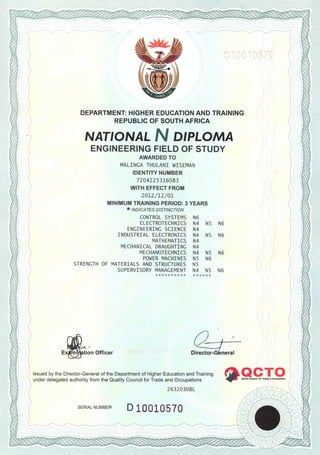 Diploma N0001
