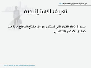 ‫ضريٚز٠ اؽاذ ايكساز اييت تطتجُس عٛاٌَ َؿتاح ايٓذاح َٔ أدٌ‬
                               ‫ؼكٝل االَتٝاش ايتٓاؾطٞ.‬
 