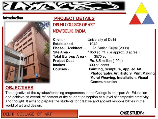 Jj college of architecture case study image