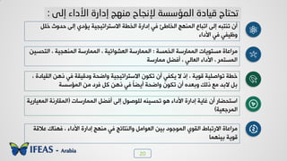 20
ٌٝ‫ئ‬ ‫األداء‬ ‫ئداسح‬ ‫ِٕٙح‬ ‫إلٔدبذ‬ ‫اٌّإصضخ‬ ‫ل١بدح‬ ‫رسزبج‬:
ٜٚ‫خ‬ ‫دذ٩غ‬ ٬ٛ‫ب‬ ‫ٯاد٭‬ ‫خالععشخظٰجٰص‬ ‫خٛخـص‬ ‫بدخسش‬ ‫ُٮ‬ ‫خٛخدؿث‬ ‫خٛ٠٤٨ؿ‬ ‫خظسدم‬ ٬ٛ‫ب‬ ٦‫ظ٤عس‬ ١‫ؤ‬
‫خألدخء‬ ‫ُٮ‬ ‫٩كِٰٮ‬
‫خٛخ٠غص‬ ‫خٛ٠٠دسعص‬ ‫ٟغع٪ٯدض‬ ‫ٟشخهدش‬:٢ٰ‫خٛعذغ‬ ، ‫خٛ٠٤٨جٰص‬ ‫خٛ٠٠دسعص‬ ، ‫خٛوش٪خجٰص‬ ‫خٛ٠٠دسعص‬
‫ٟ٠دسعص‬ ٚ‫ؤُؼ‬ ، ‫خٛودٛٮ‬ ‫خألدخء‬ ، ‫خٛ٠غع٠ش‬
١٪٘‫ظ‬ ١‫ؤ‬ ‫ٯِ٘ٮ‬ ‫ال‬ ‫بر‬ ، ‫ٓ٪ٯص‬ ‫ظ٪خطٰٜص‬ ‫خـص‬‫٩خػذص‬ ‫خالععشخظٰجٰص‬٢٧‫ر‬ ‫ُٮ‬ ‫٩دٰٓٔص‬، ‫خٰٛٔددش‬
‫خٛ٠اعغص‬ ٢ٟ ‫ُشد‬ ٚٗ ٢٧‫ر‬ ‫ُٮ‬ ً‫د‬‫ؤٯؼ‬ ‫٩خػذص‬ ١٪٘‫ظ‬ ١‫ؤ‬ ٥‫٩زوذ‬ ٖٛ‫ر‬ ‫ٟن‬ ‫الزذ‬ ٚ‫ز‬
‫خٛ٠٠دسعدض‬ ٚ‫ؤُؼ‬ ٬ٛ‫ب‬ ٙ٪‫ٜٛ٪ط‬ ٦٤ٰ‫ظذغ‬ ٪٧ ‫خألدخء‬ ‫بدخسش‬ ‫ًدٯص‬ ١‫ؤ‬ ‫خععذؼدس‬(‫خٛ٠وٰدسٯص‬ ‫خٛ٠ٔدس٣ص‬
‫خٛ٠شـوٰص‬)
‫هالٓص‬ ٕ‫ُ٨٤د‬ ، ‫خألدخء‬ ‫بدخسش‬ ‫ٟ٤٨ؿ‬ ‫ُٮ‬ ‫٩خٛ٤عدجؿ‬ ٟٚ‫خٛو٪خ‬ ٢ٰ‫ز‬ ‫خٛ٠٪ـ٪د‬ ‫خٛٔ٪٭‬ ‫خالسظسدؽ‬ ‫ٟشخهدش‬
‫زٰ٤٨٠د‬ ‫ٓ٪ٯص‬
 