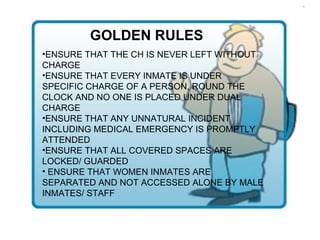Rules For Inmates Correctional Administration in West Bengal: Basic Concepts | PPT