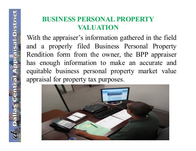 Business Personal Property Rendition Texas Business Personal Property Rendition Texas