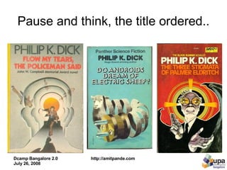 Pause and think, the title ordered.. 