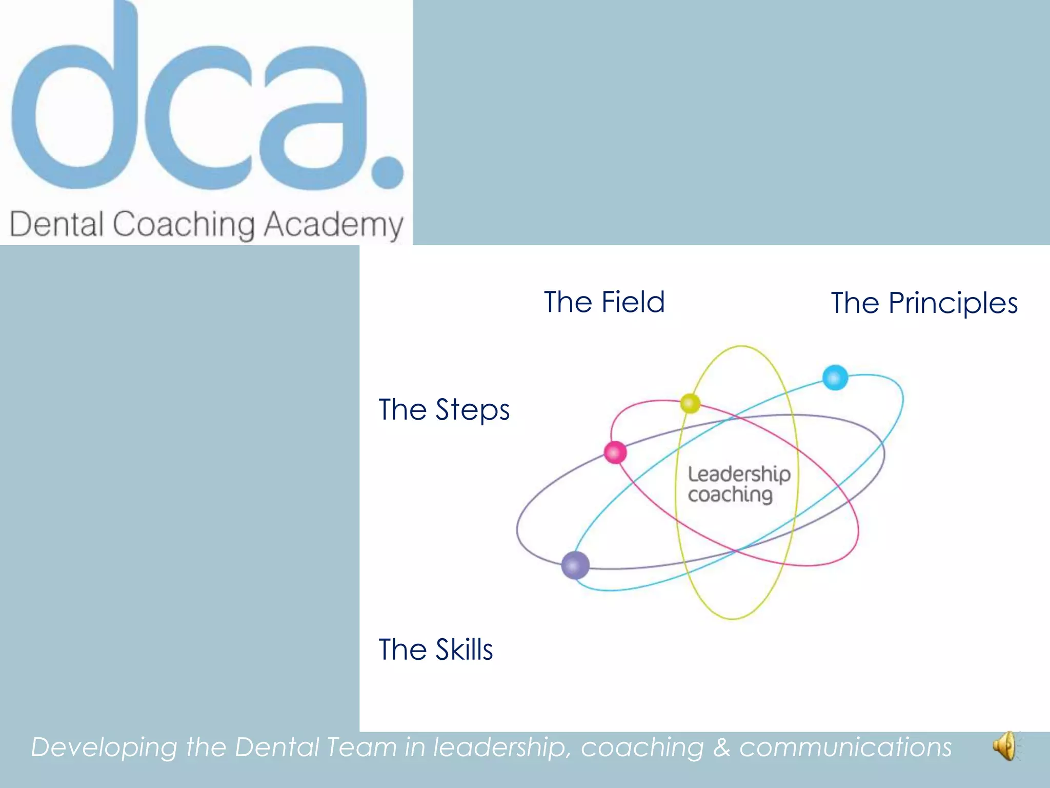DCA professional leadership coaching model | PPTX