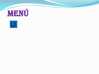 menú