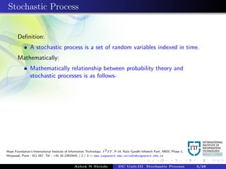 Digital Communication - Stochastic Process | PDF