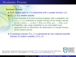 Digital Communication - Stochastic Process | PDF