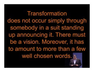 Our Mission
                                         Achieving growth
                   For ambitious leaders who are driven to grow fast


                               Creating new business
       Orchestrating and activating accelerated outreach programs



                                   Building efficiencies
                     Rapidly sourcing the best talent for the business
                                                       
                                      Improving margins
       Rallying teams behind the brand and go-to-market strategy



                                      Boosting win rates
                 Delivering your best case and winning face forward
    
    
Dean Crutchfield Associates
 