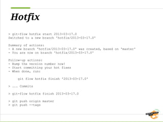 DcATL 2013: Git-Flow for Daily Use | PDF