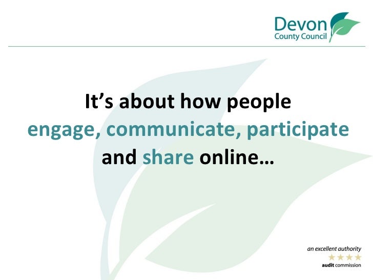 Devon County Council Social Media for Councillors