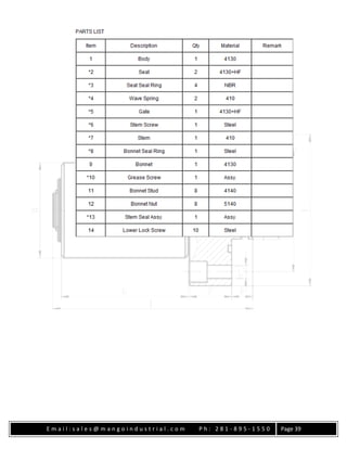 E m a i l : s a l e s @ m a n g o i n d u s t r i a l . c o m P h : 2 8 1 - 8 9 5 - 1 5 5 0 Page 39
 