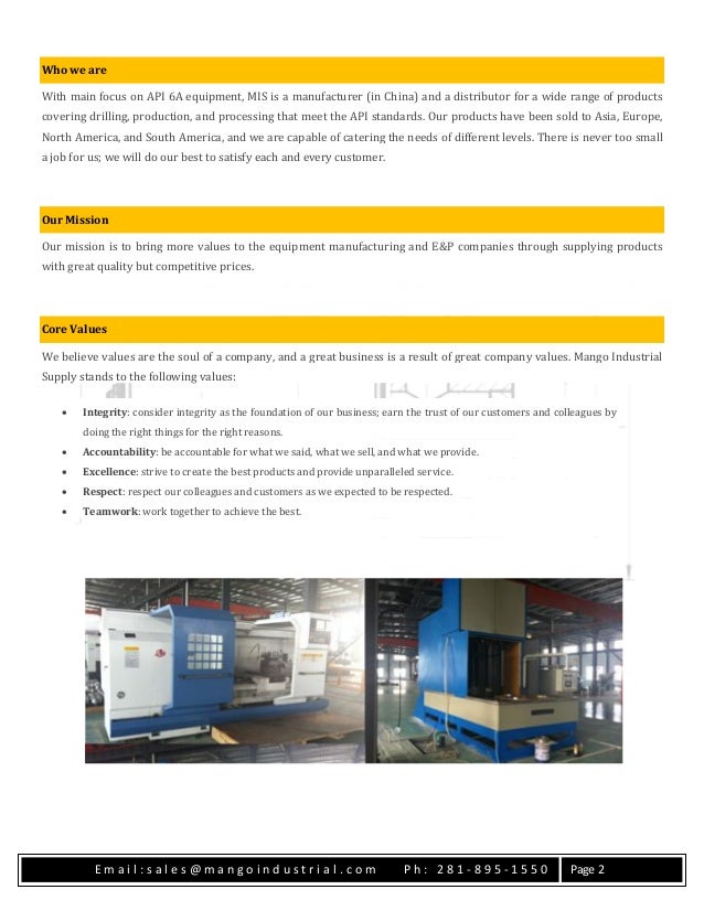 Mango Industrial Supply Catalog2015