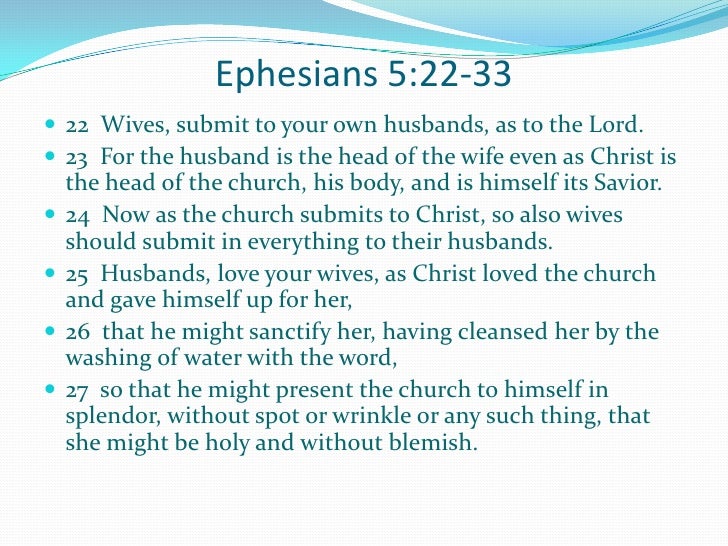 Biblical Role Of Men 31