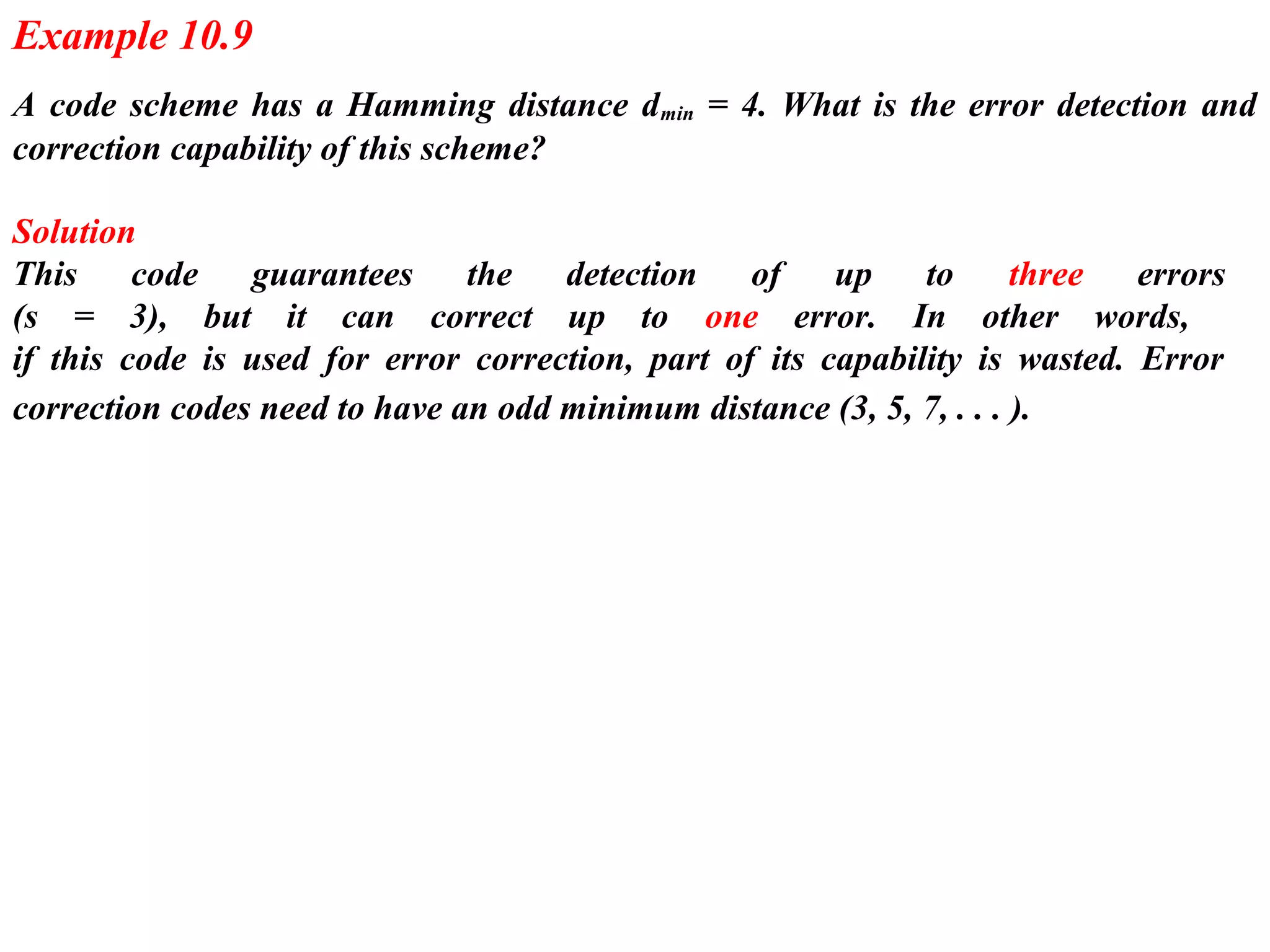 Error Detection and Correction | PPT