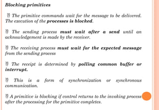 Comprehensive Overview of Primitives and Protocols for Distributed ...
