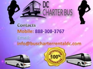 Dc charter bus services