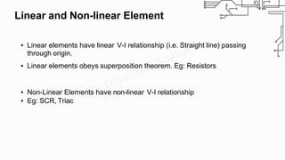 DC Circuits and Networks for BTech First Year in Electrical Engineering ...