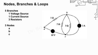 DC Circuits and Networks for BTech First Year in Electrical Engineering ...
