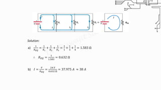 DC Circuits and Networks for BTech First Year in Electrical Engineering ...