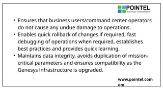 Benefits of DCCM for Genesys Contact Center | PPTX